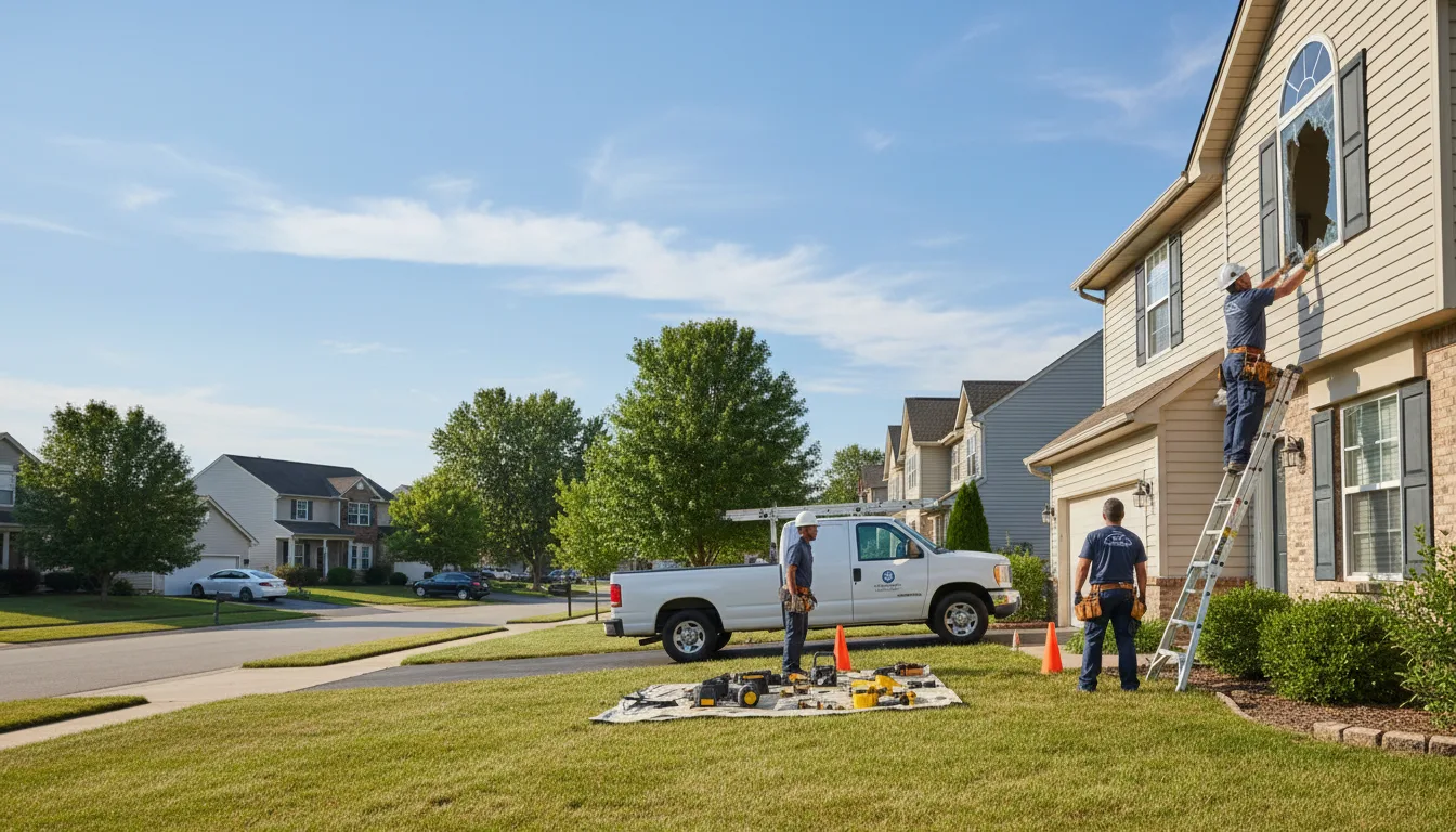 Expert window installer providing residential service in Thompsons Station, TN